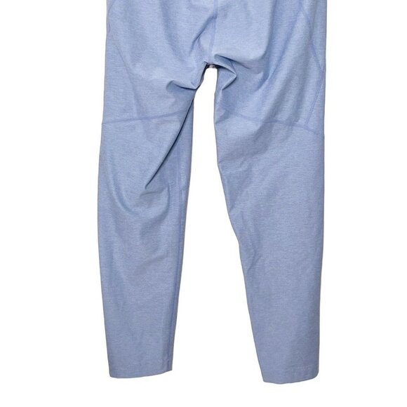 Outdoor Voices Marled Leggings Women’s Large Blue Mid Rise Cropped Stretch - Picture 7 of 10